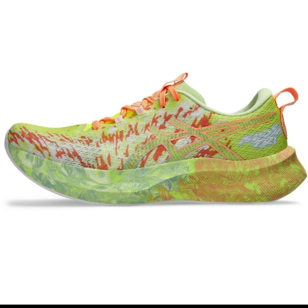 NIB Asics Noosa Tri 16 Safety Yellow/Cool Matcha Running Shoes Sz7.5 - Picture 6 of 11